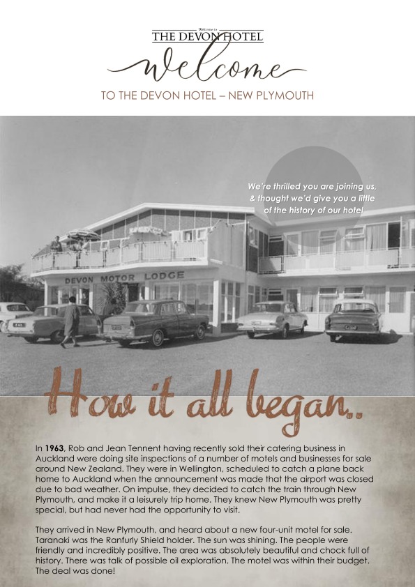 The Devon Hotel Our Story 1